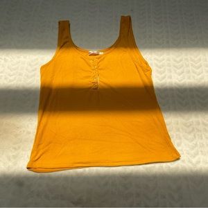 Mustard Tank Top
